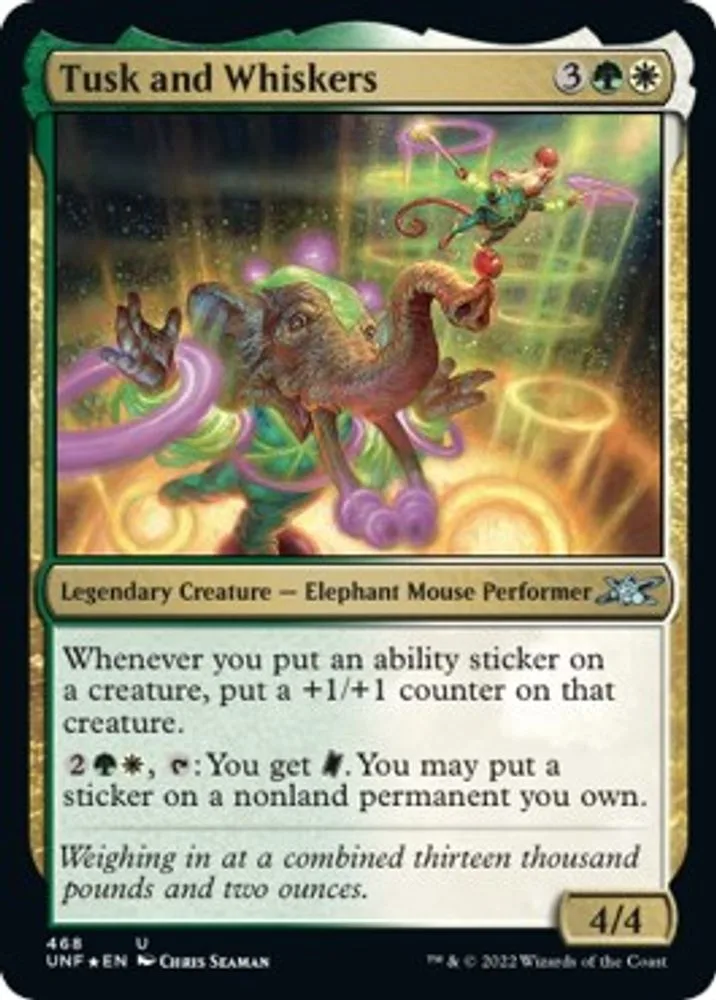 Tusk and Whiskers (Galaxy Foil)