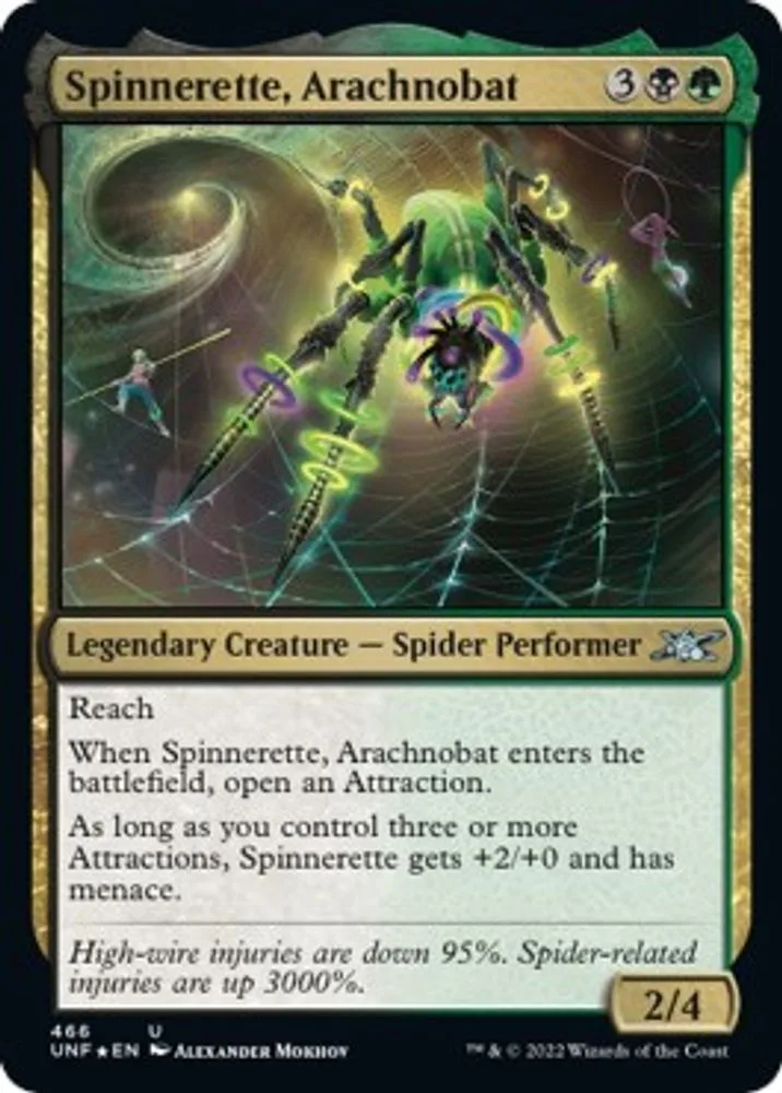 Spinnerette, Arachnobat (Galaxy Foil)
