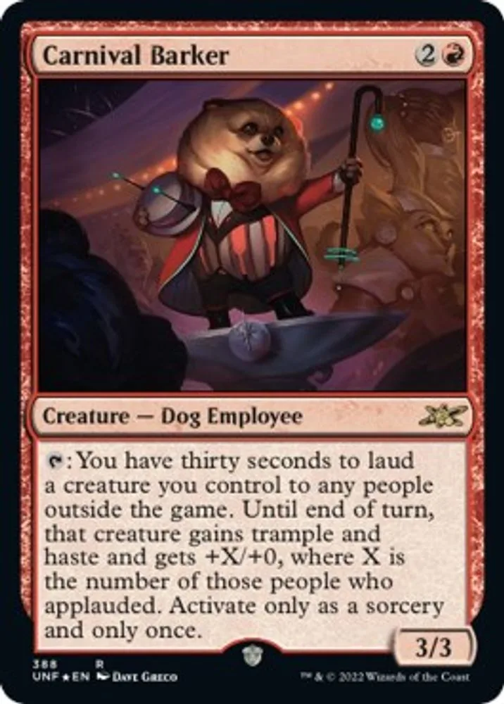 Carnival Barker (Galaxy Foil)