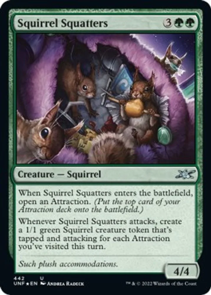 Squirrel Squatters (Galaxy Foil)