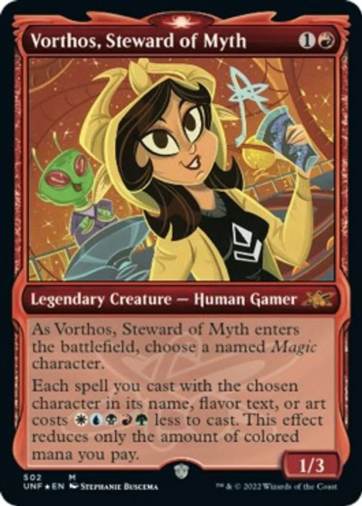 Vorthos, Steward of Myth (Showcase) (Galaxy Foil)