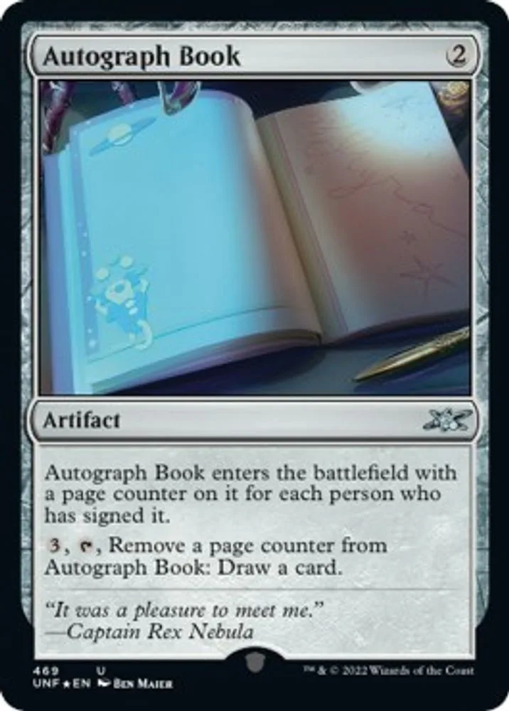 Autograph Book (Galaxy Foil)
