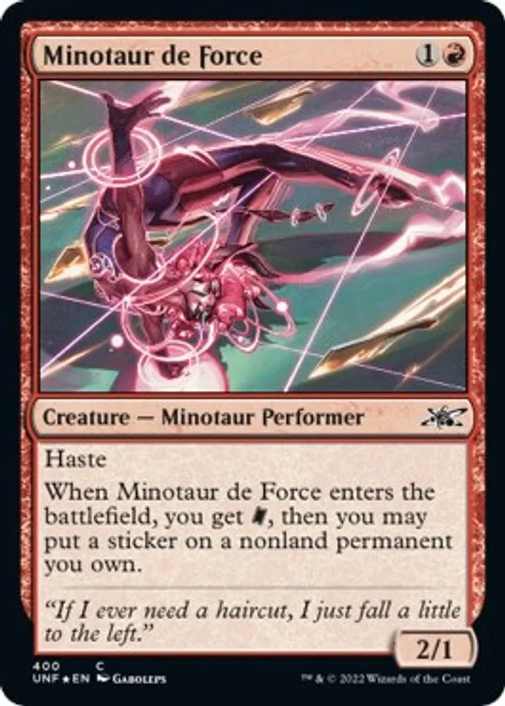 Minotaur de Force (Galaxy Foil)