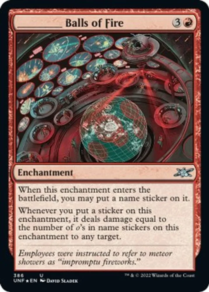 _____ Balls of Fire (Galaxy Foil)