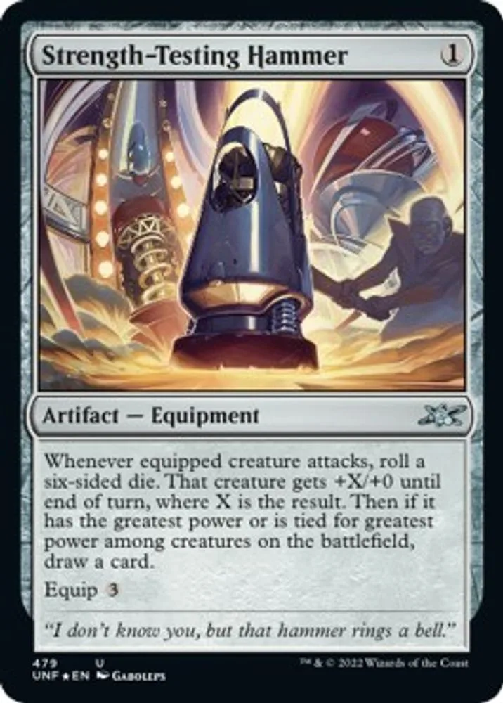 Strength-Testing Hammer (Galaxy Foil)