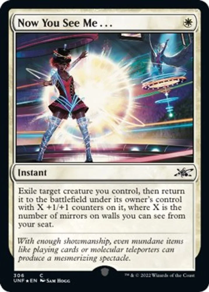 Now You See Me... (Galaxy Foil)