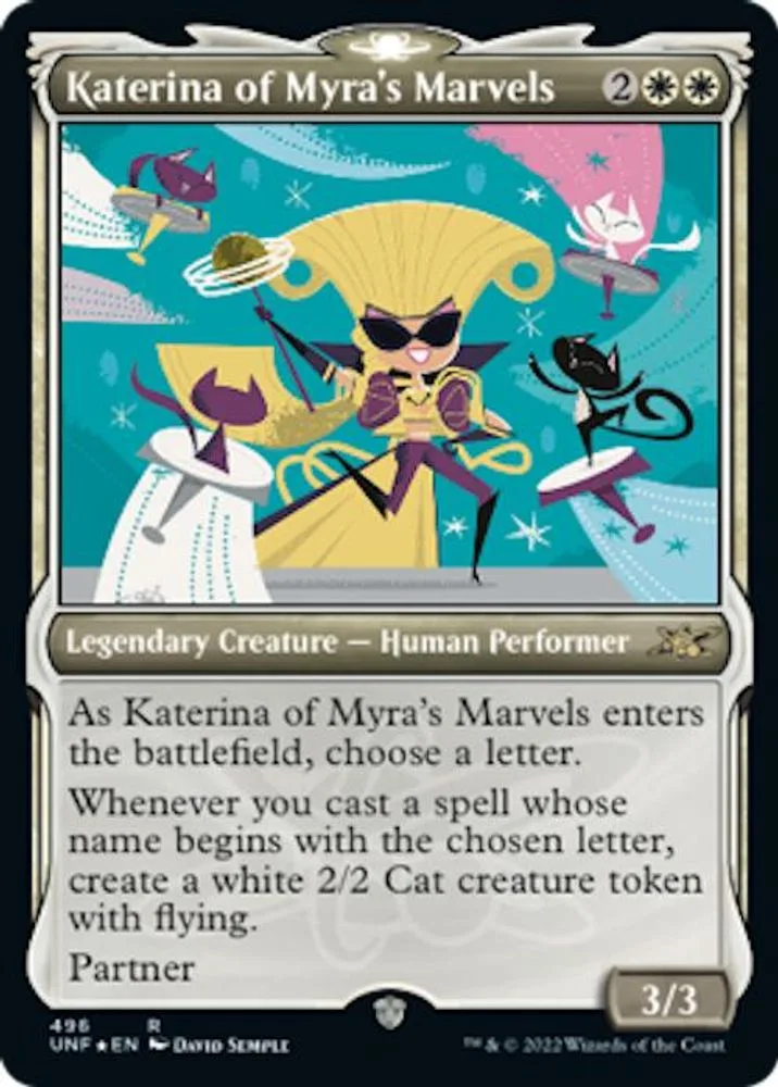 Katerina of Myra's Marvels (Showcase) (Galaxy Foil)