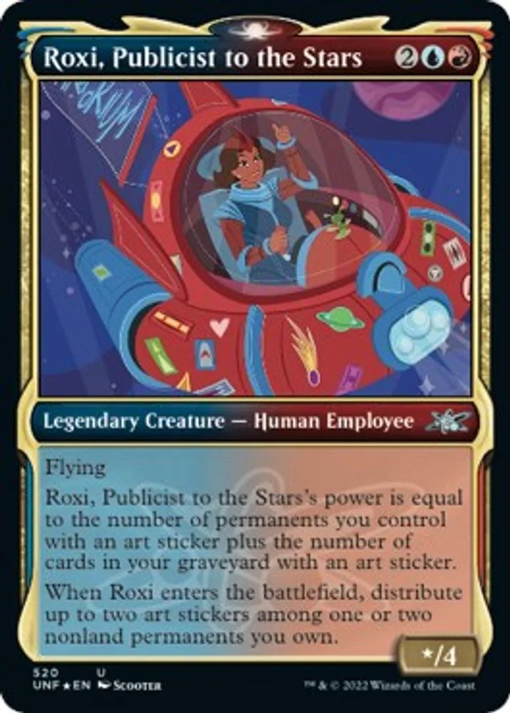 Roxi, Publicist to the Stars (Showcase) (Galaxy Foil)