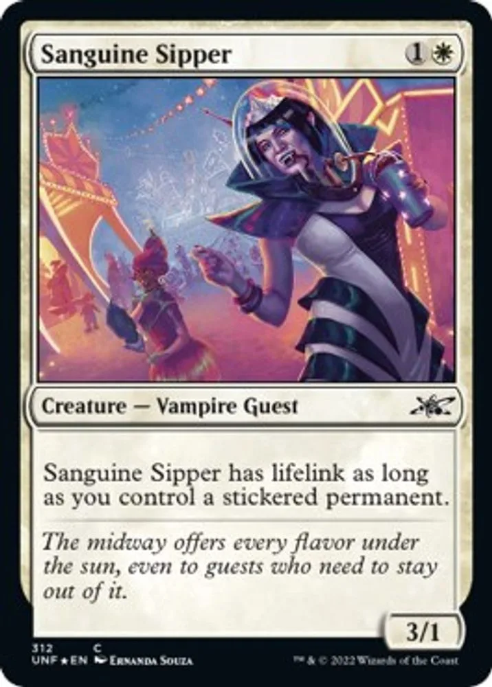 Sanguine Sipper (Galaxy Foil)