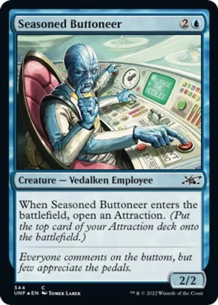 Seasoned Buttoneer (Galaxy Foil)