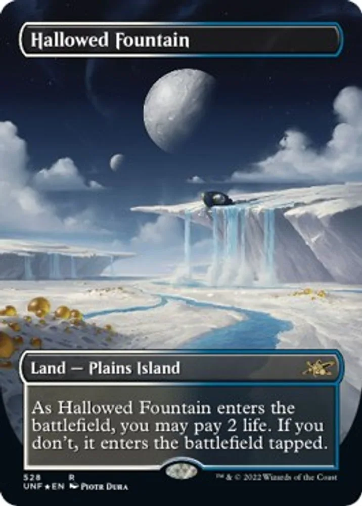 Hallowed Fountain (Borderless) (Galaxy Foil)