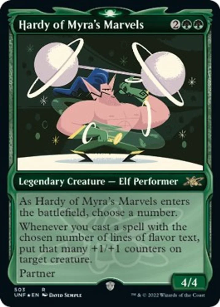 Hardy of Myra's Marvels (Showcase) (Galaxy Foil)