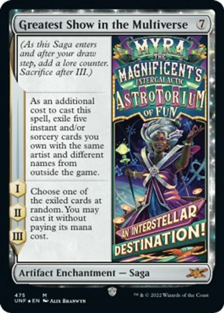 Greatest Show in the Multiverse (Galaxy Foil)