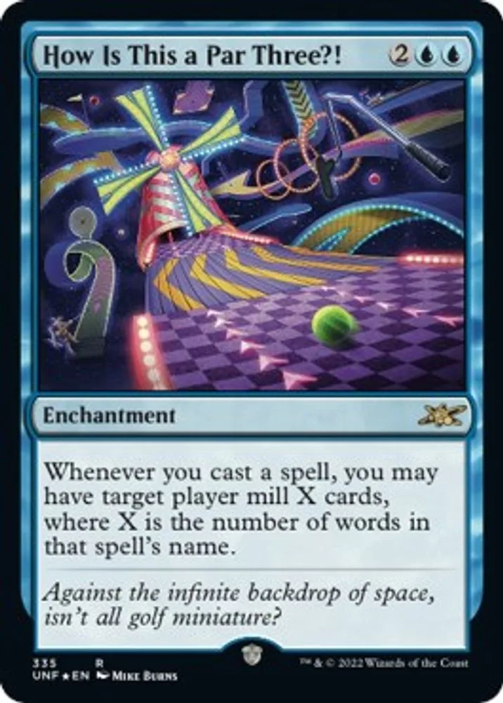 How Is This a Par Three?! (Galaxy Foil)