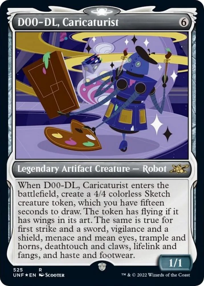 D00-DL, Caricaturist (Showcase)