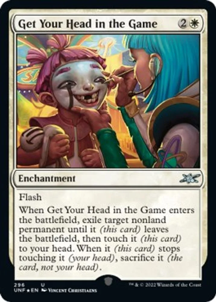 Get Your Head in the Game (Galaxy Foil)
