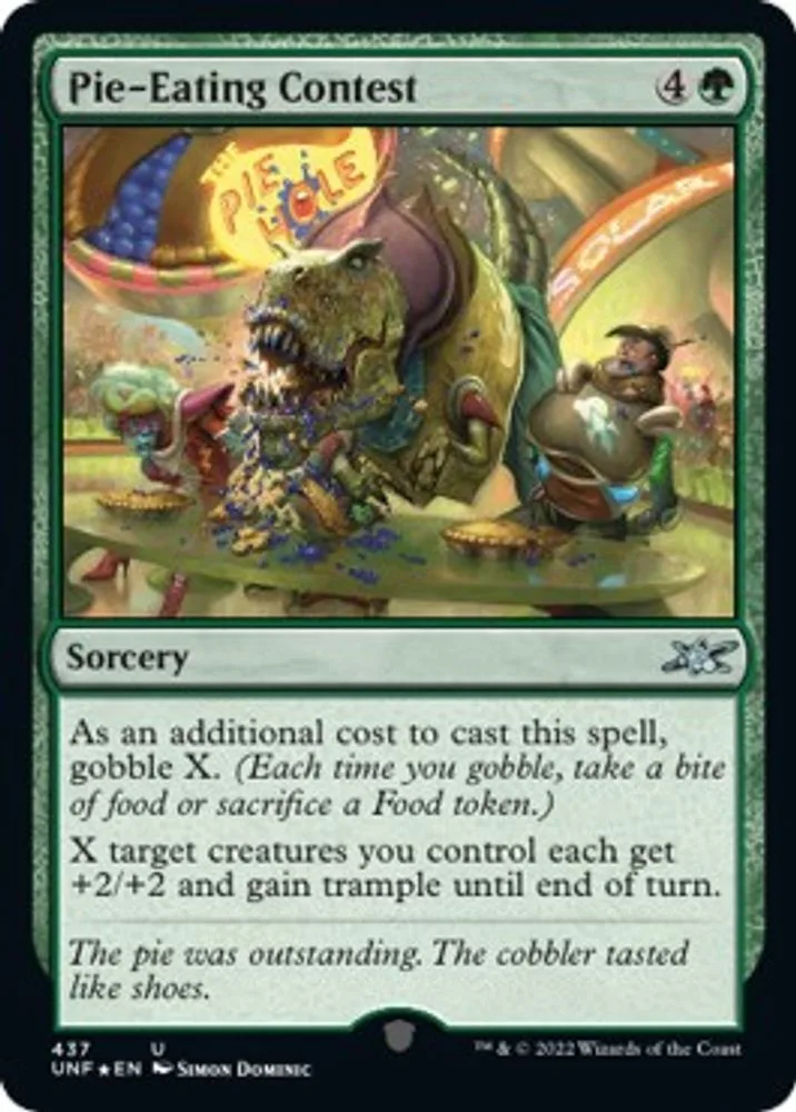 Pie-Eating Contest (Galaxy Foil)