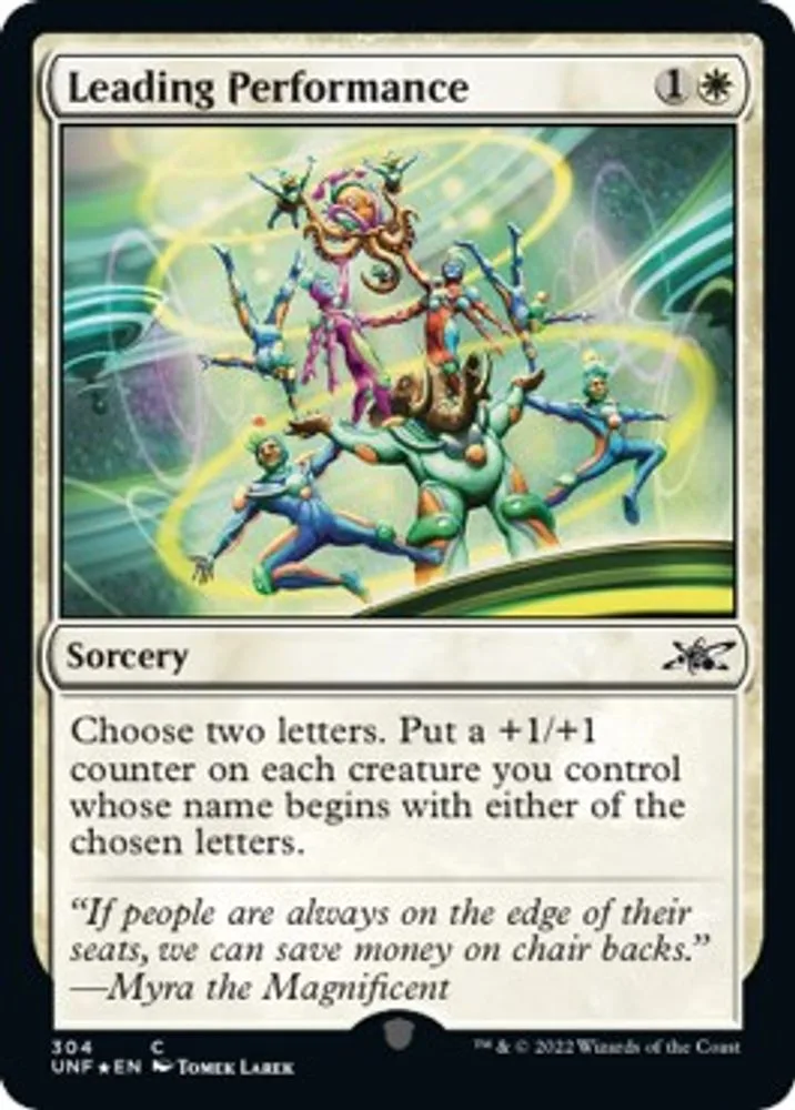 Leading Performance (Galaxy Foil)