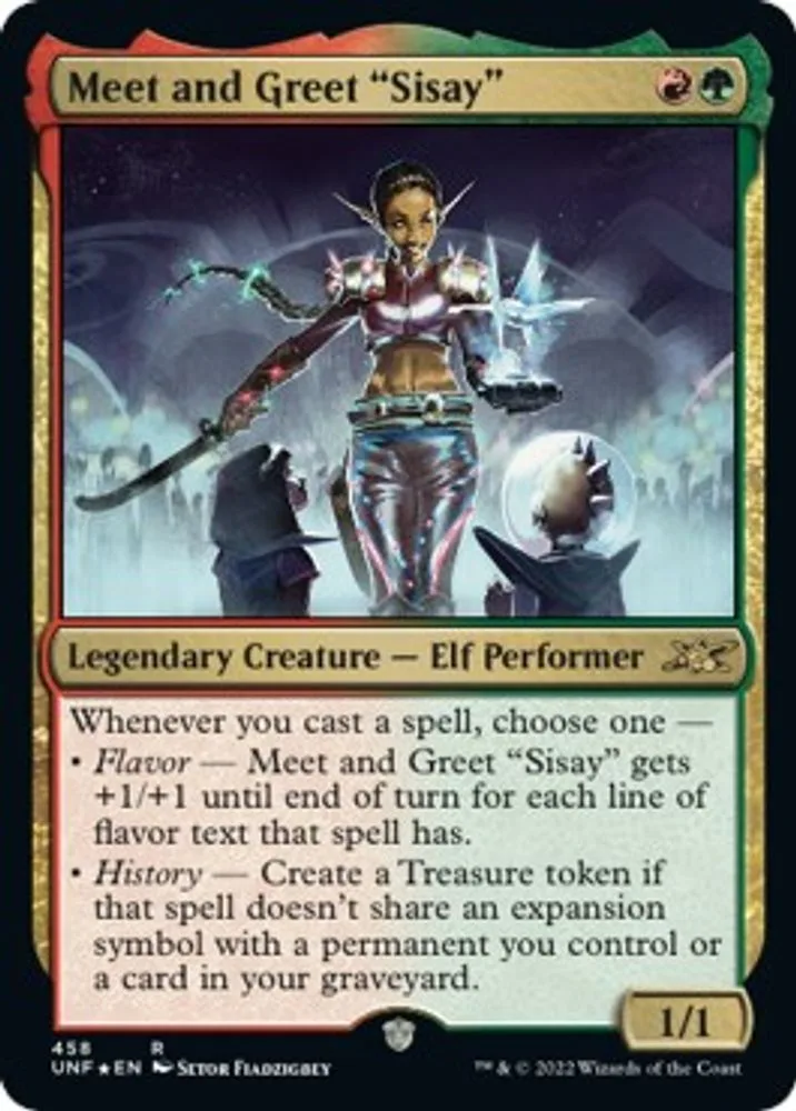 Meet and Greet "Sisay" (Galaxy Foil)