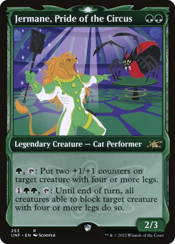 Jermane, Pride of the Circus