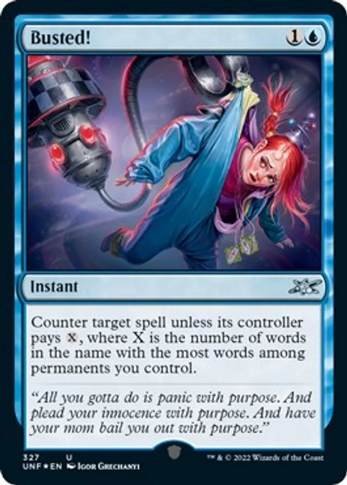 Busted! (Galaxy Foil)