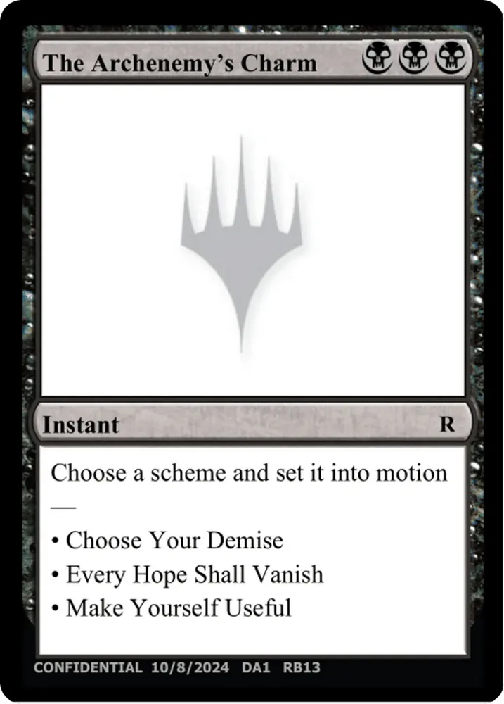 The Archenemy's Charm