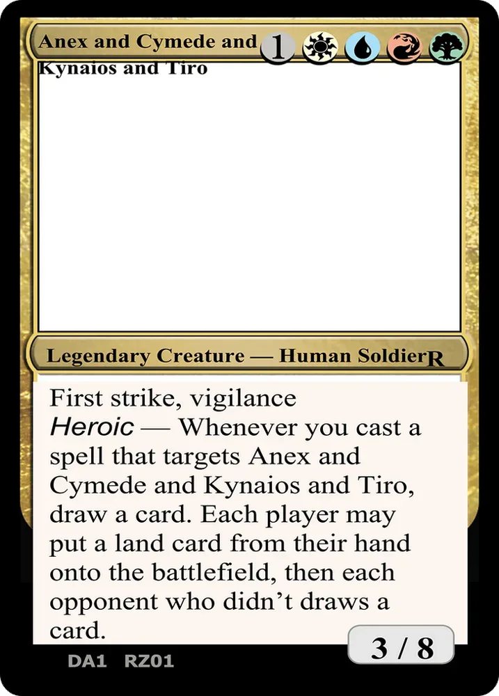 Anax and Cymede & Kynaios and Tiro