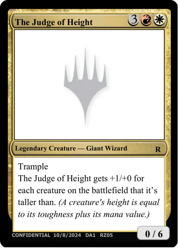 The Judge of Height