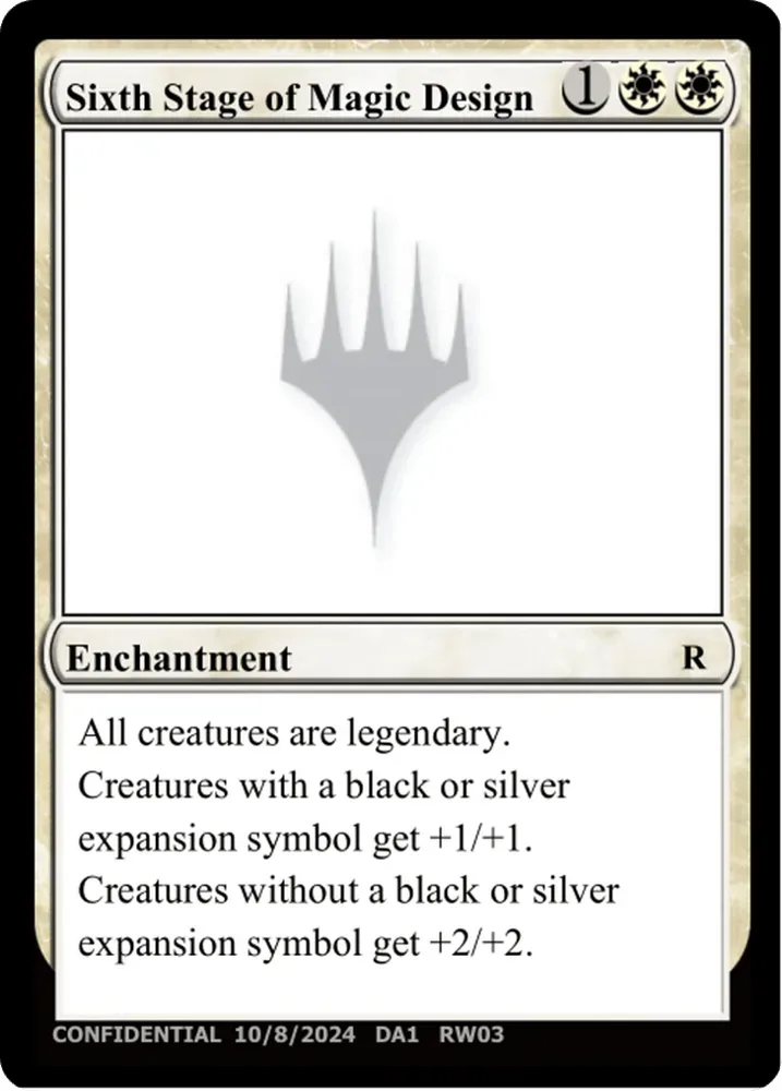 Sixth Stage of Magic Design