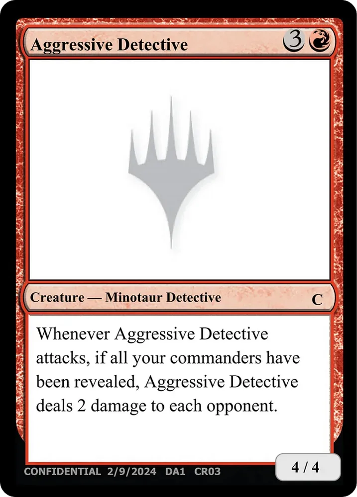 Aggressive Detective