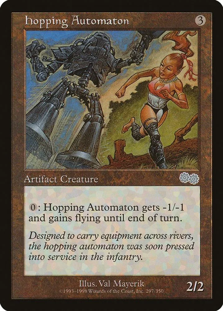 Hopping Automaton