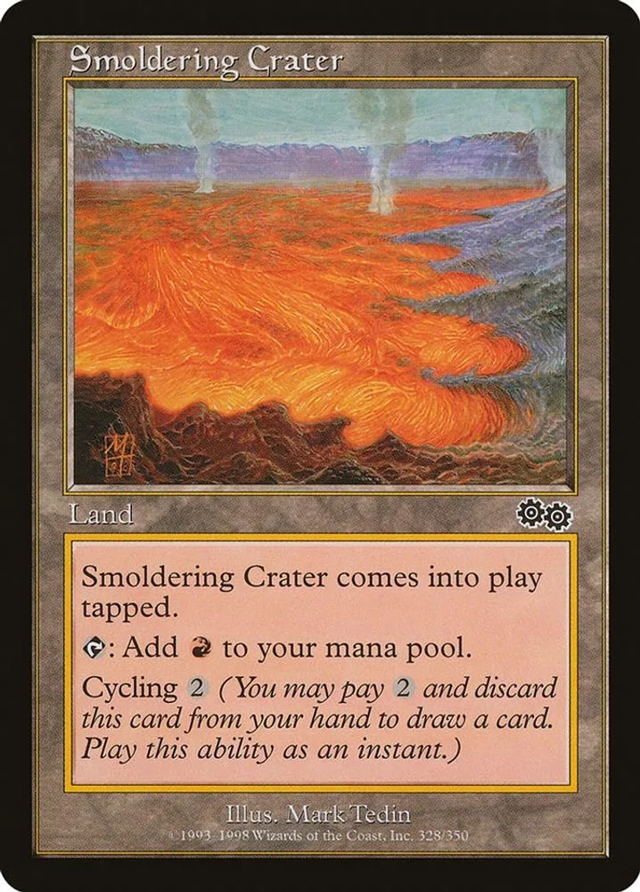 Smoldering Crater