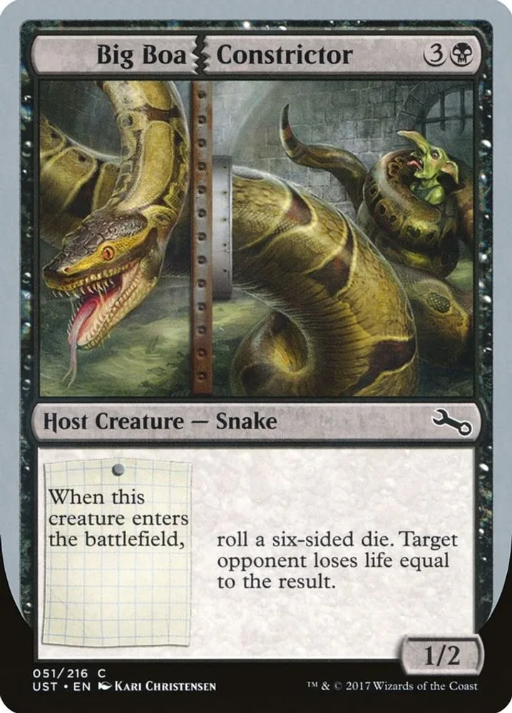 Big Boa Constrictor