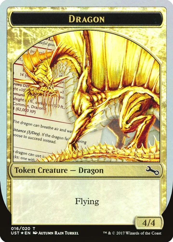 Dragon Token (Gold)