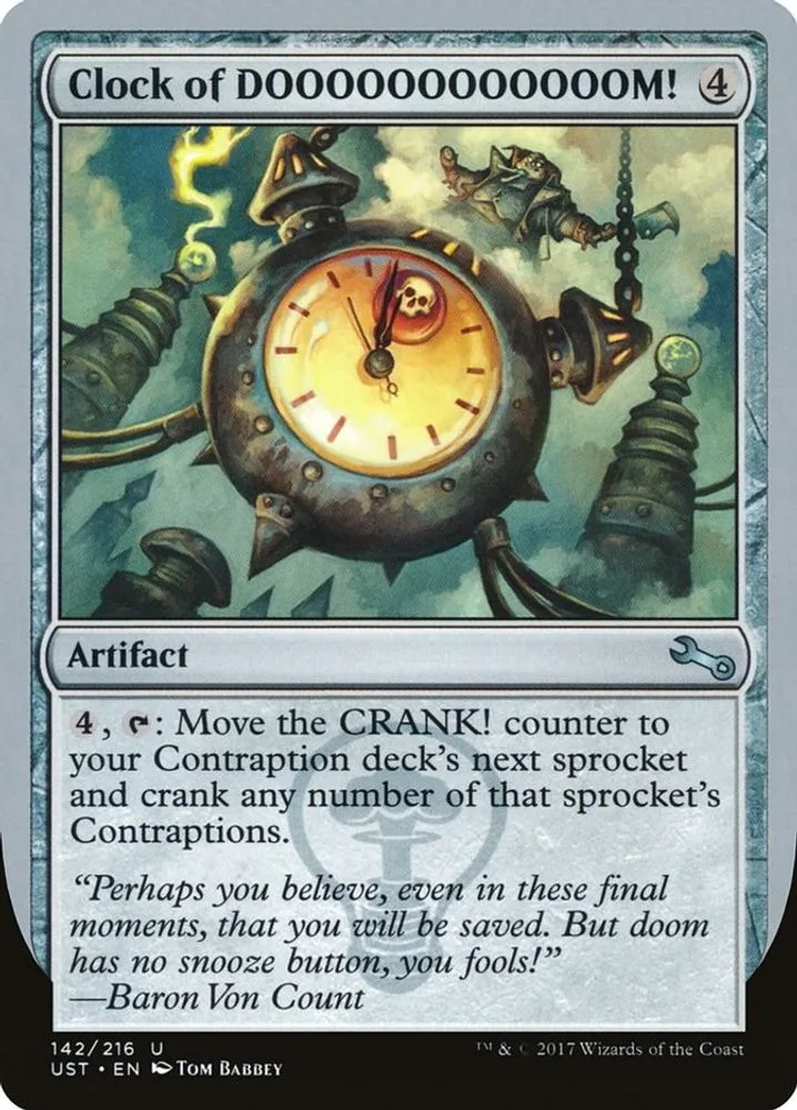 Clock of DOOOOOOOOOOOOM!