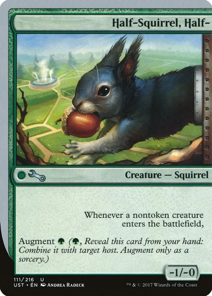 Half-Squirrel, Half