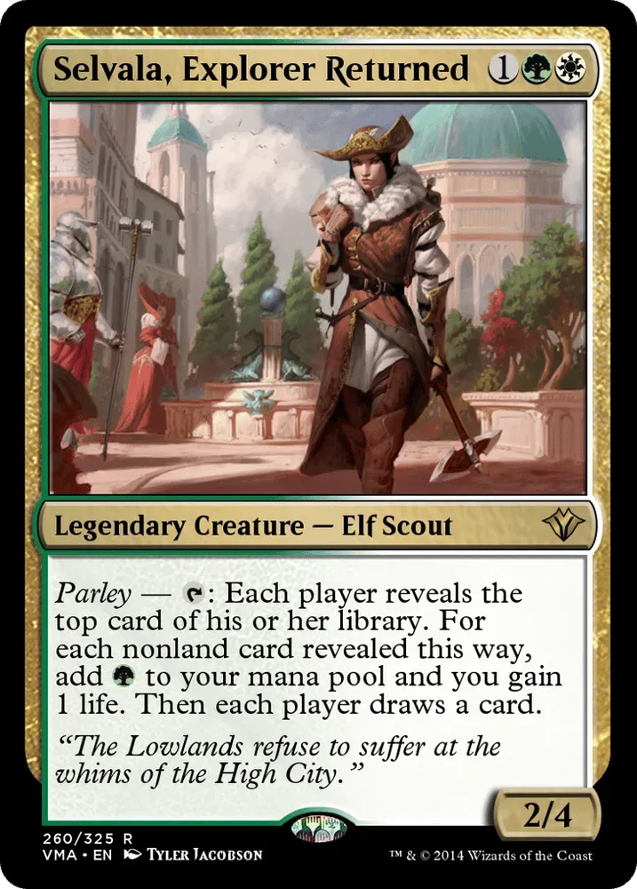 Selvala, Explorer Returned