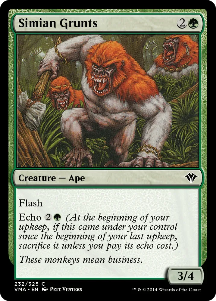 Simian Grunts
