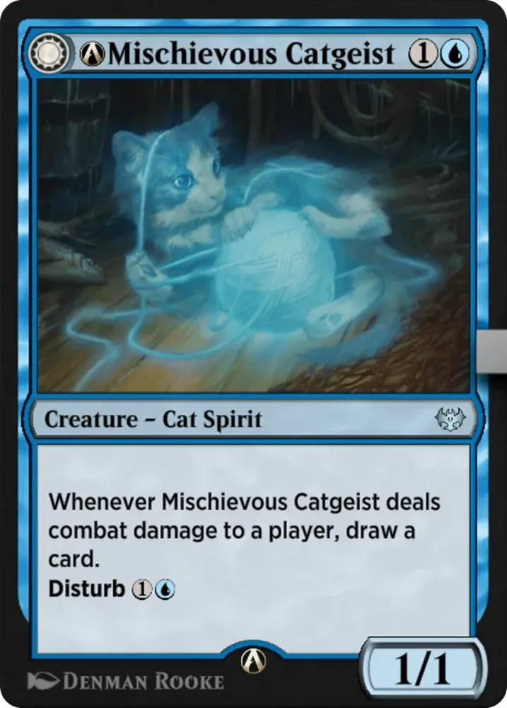 A-Mischievous Catgeist // A-Catlike Curiosity