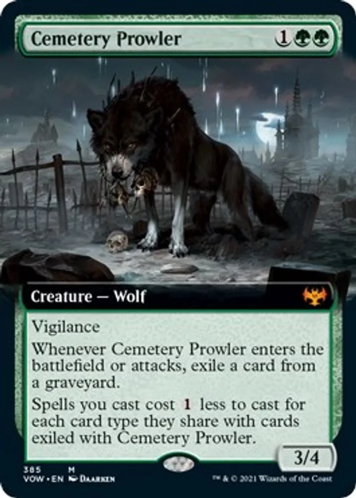 Cemetery Prowler (Extended Art)