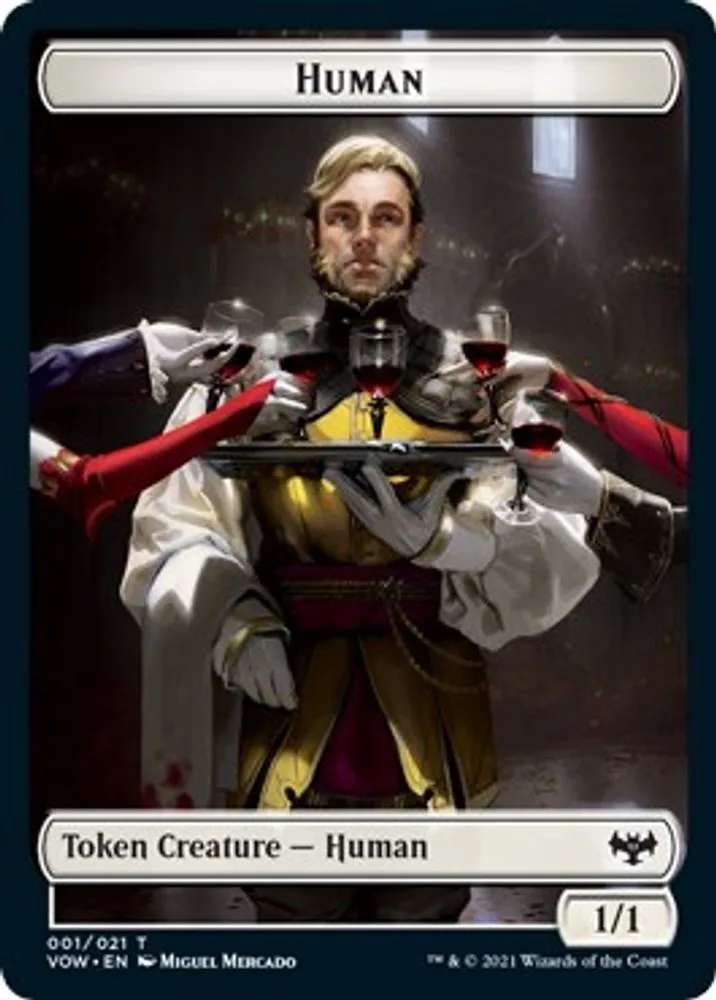 Human (001) // Treasure Double-Sided Token