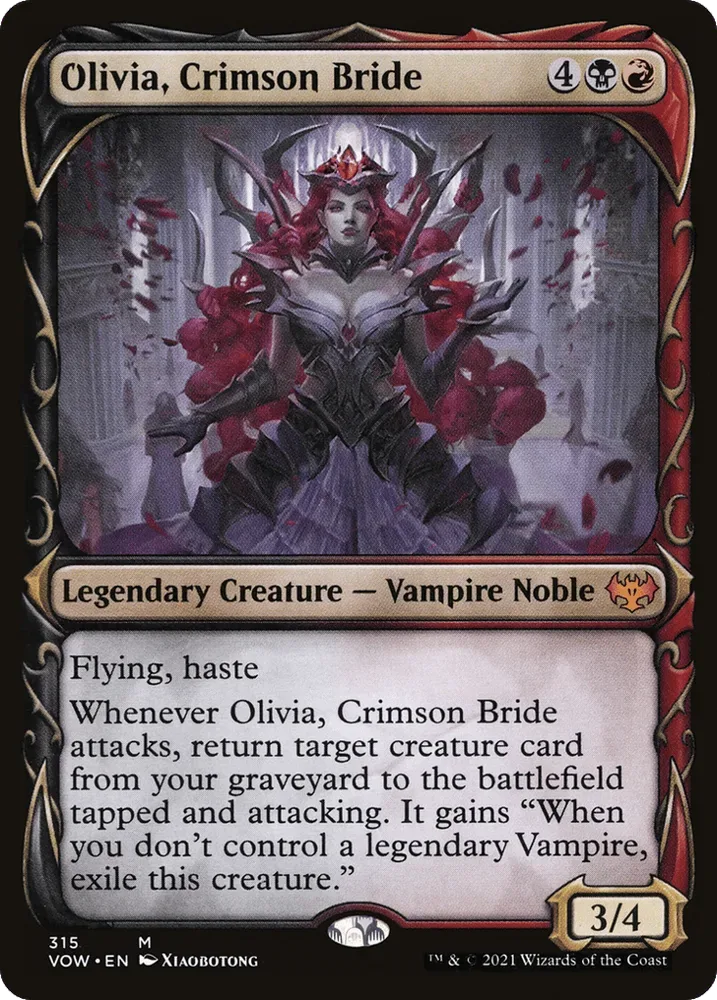 Olivia, Crimson Bride