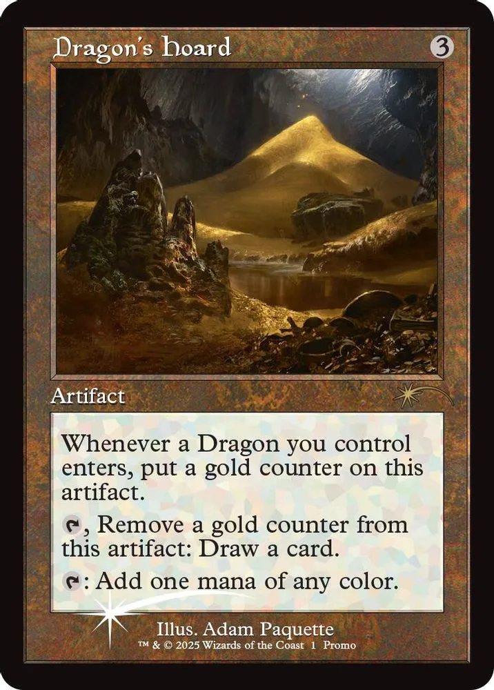 Dragon's Hoard (Retro Frame)