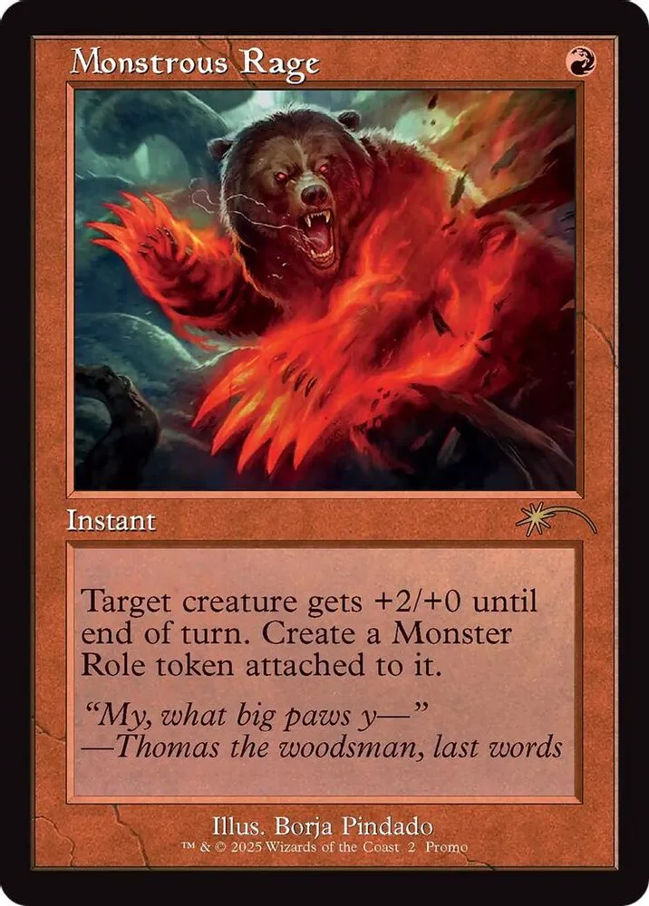 Monstrous Rage (Monstrous Rage · Retro Frame)