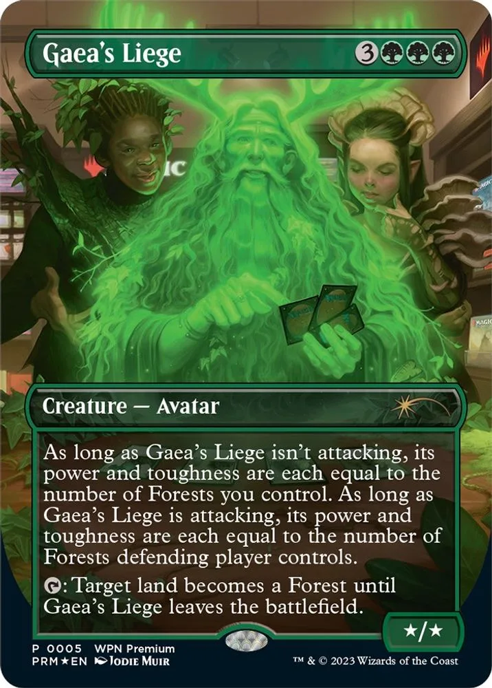 Gaea's Liege (Borderless)