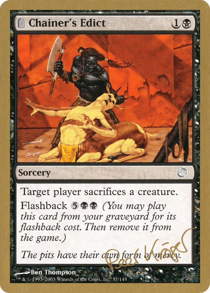 Chainer's Edict