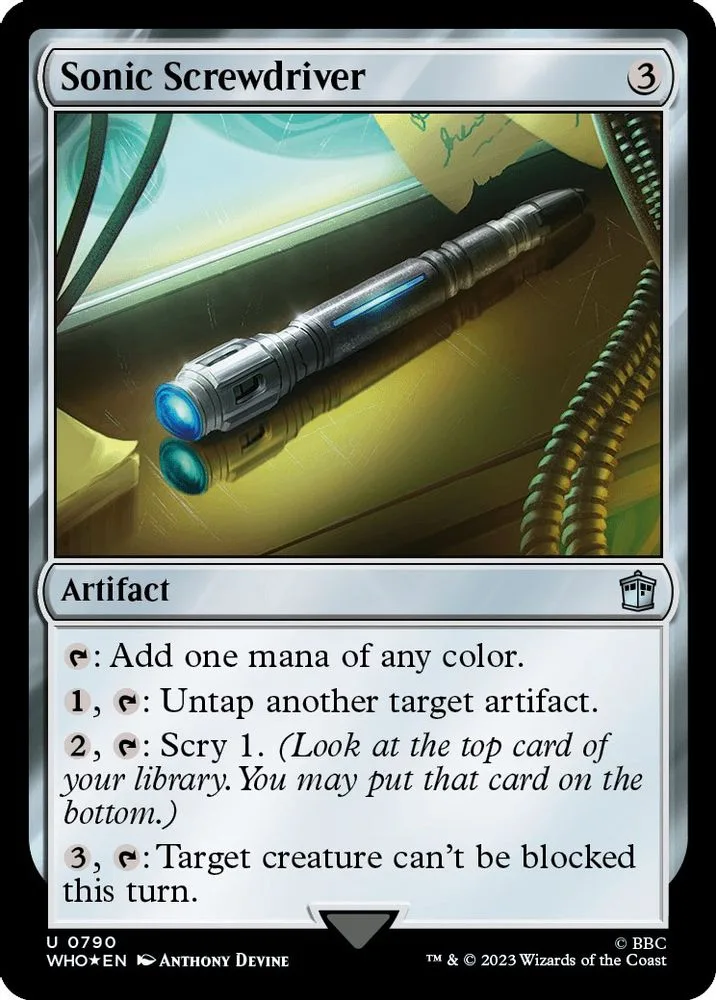 Sonic Screwdriver (Surge Foil)