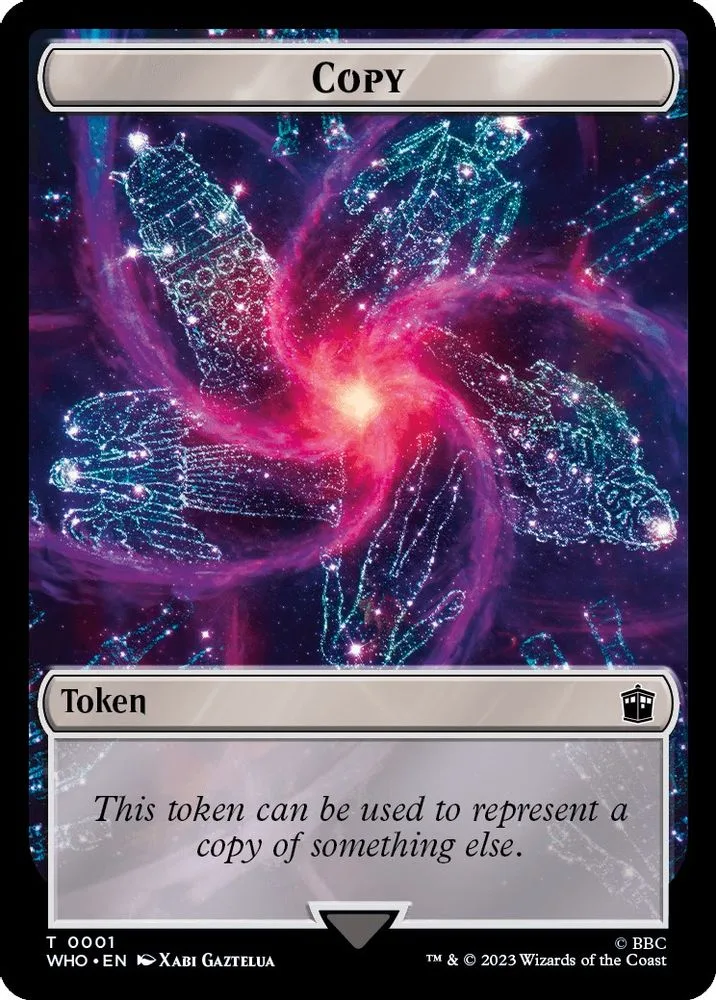 Copy // Alien Angel Double-Sided Token