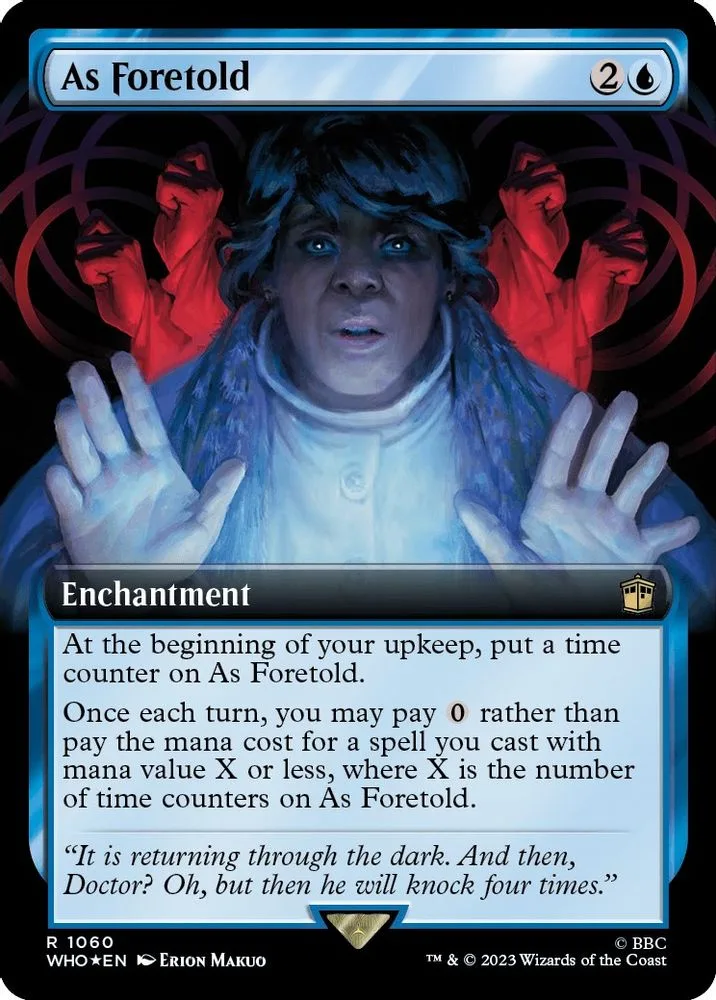 As Foretold (Extended Art · Surge Foil)
