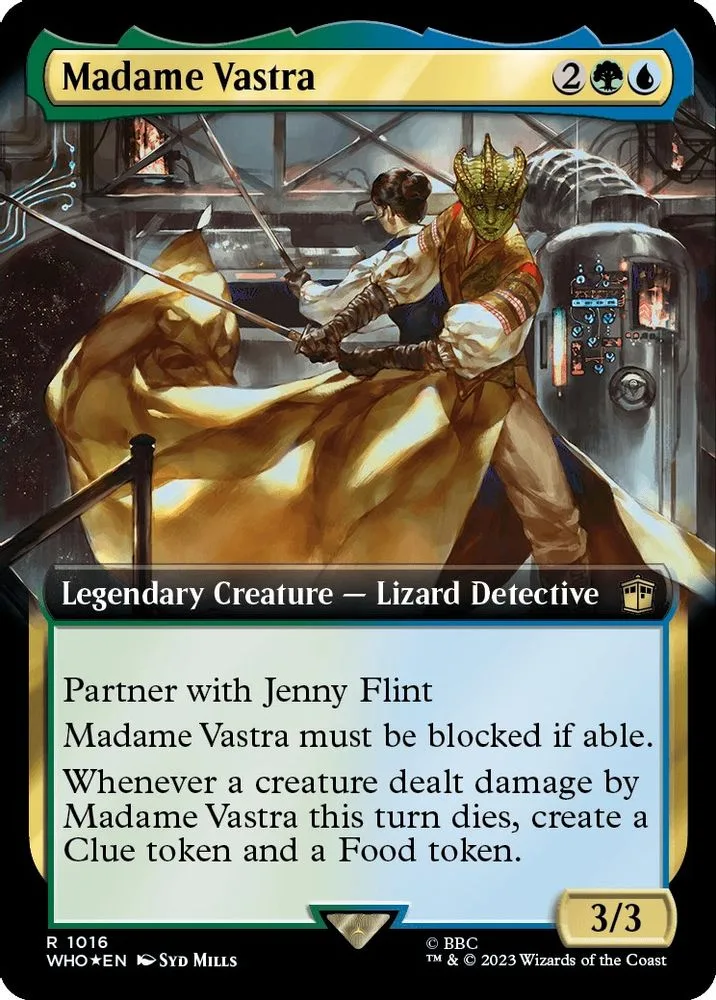 Madame Vastra (Extended Art · Surge Foil)